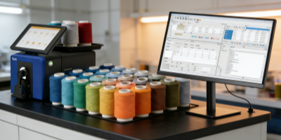 印染加工色彩检测场景