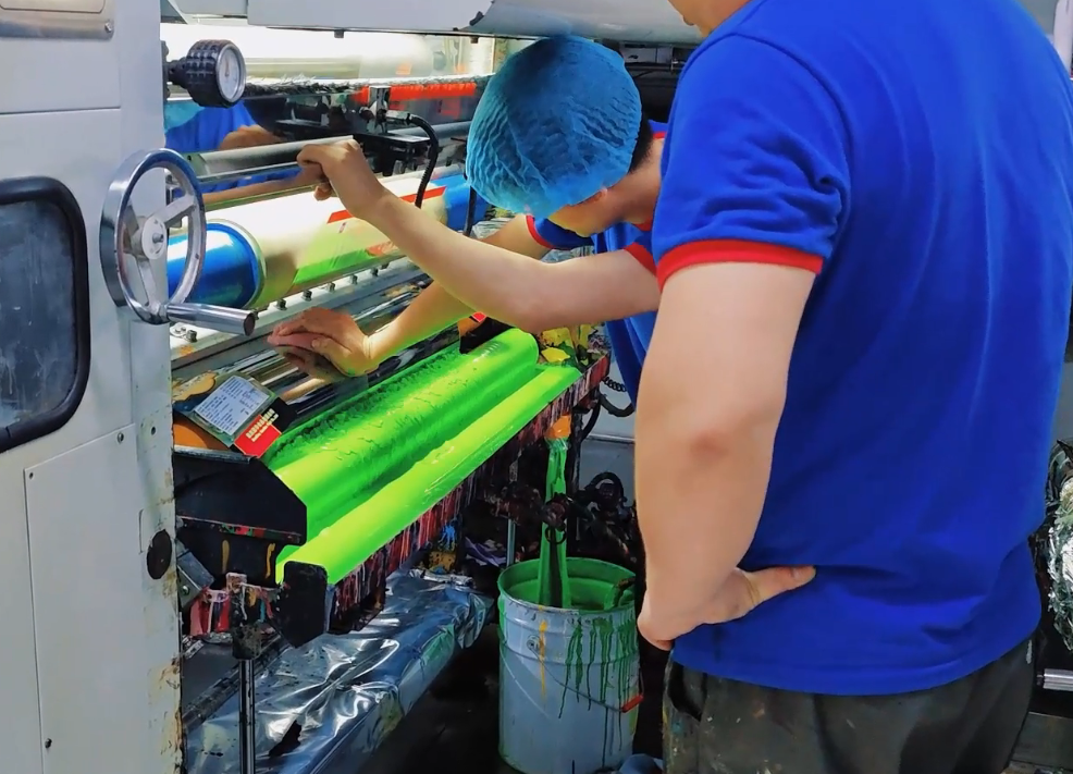 凹版油墨生产车间