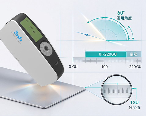 2、60°通用角度,测量范围宽广 2、60°通用角度,测量范围宽广