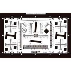 iso12233标准分辨率测试卡